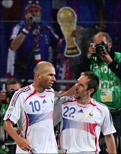 Le meilleur espoir du football français au côté de Zidane